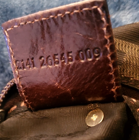 *** Mercari Sold*Fendi Zucca Shoulder Bag Pouch - Picture 6 of 12